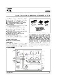 Datasheet L6208D manufacturer STMicroelectronics