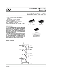 Datasheet L6221AD manufacturer STMicroelectronics