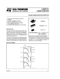 Datasheet L6221CD manufacturer STMicroelectronics