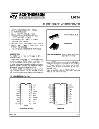 Datasheet L6234 manufacturer STMicroelectronics