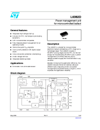 Datasheet L6382D manufacturer STMicroelectronics
