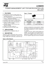 Datasheet L6382D5 manufacturer STMicroelectronics