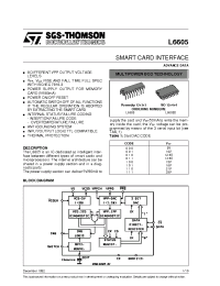 Datasheet L6605 manufacturer STMicroelectronics