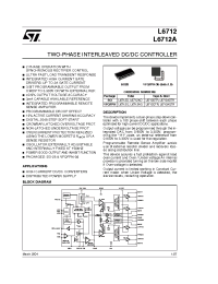 Datasheet L6712D manufacturer STMicroelectronics