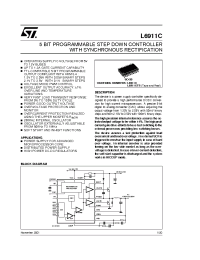 Datasheet L6911C manufacturer STMicroelectronics