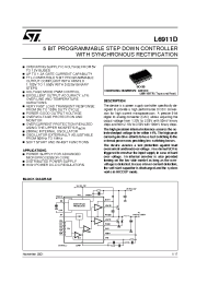 Datasheet L6911D manufacturer STMicroelectronics