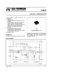 Datasheet L9615 manufacturer STMicroelectronics
