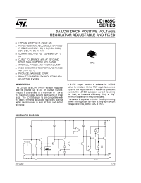 Datasheet LD1085CDT15 manufacturer STMicroelectronics