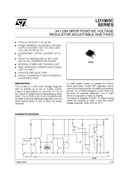 Datasheet LD1085CXX12 manufacturer STMicroelectronics