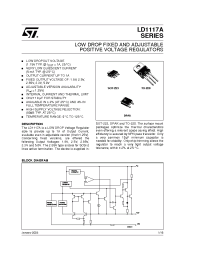 Datasheet LD1117A/B manufacturer STMicroelectronics