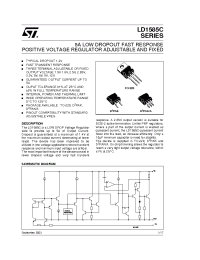 Datasheet LD1585CD2M33 manufacturer STMicroelectronics