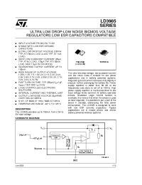 Datasheet LD3985XX15 manufacturer STMicroelectronics