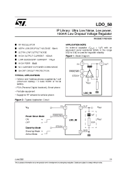 Datasheet LDO58 manufacturer STMicroelectronics