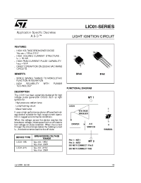 Datasheet LIC01-215B manufacturer STMicroelectronics