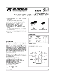 Datasheet LM146 manufacturer STMicroelectronics