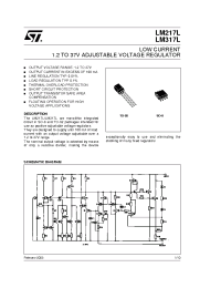 Datasheet LM317LZ manufacturer STMicroelectronics