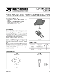 Datasheet LM323 manufacturer STMicroelectronics
