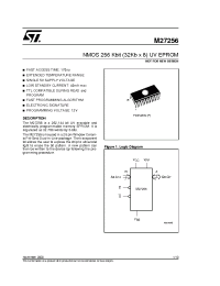 Datasheet M27256-1-1 manufacturer STMicroelectronics