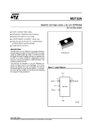 Datasheet M2732A-3-6 manufacturer STMicroelectronics