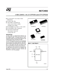 Datasheet M27C4002-10-1 manufacturer STMicroelectronics