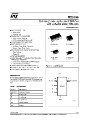 Datasheet M28256-12BS6T manufacturer STMicroelectronics