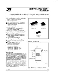 Datasheet M295V002B-120K6TR manufacturer STMicroelectronics