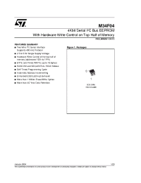 Datasheet M34F04-WMN6T manufacturer STMicroelectronics