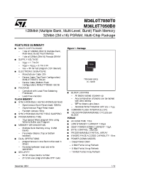 Datasheet M36L0T7050B0 manufacturer STMicroelectronics