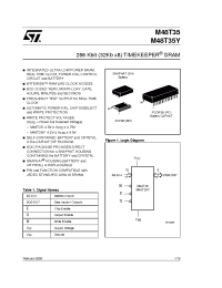 Datasheet M48T35-70MH1TR manufacturer STMicroelectronics