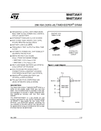 Datasheet M48T35AV-70PC6 manufacturer STMicroelectronics
