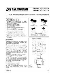 Datasheet M54HC423 manufacturer STMicroelectronics