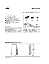 Datasheet M74HCT688RM13TR manufacturer STMicroelectronics