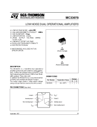 Datasheet MC33078 manufacturer STMicroelectronics