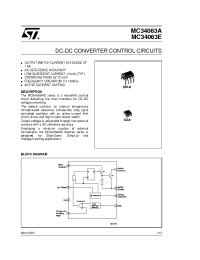 Datasheet MC34063 manufacturer STMicroelectronics