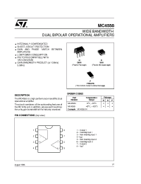 Datasheet MC4558CD manufacturer STMicroelectronics