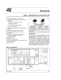 Datasheet MTC20136 manufacturer STMicroelectronics