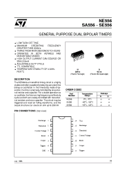 Datasheet NE556 manufacturer STMicroelectronics