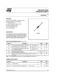 Datasheet P6KE100A manufacturer STMicroelectronics