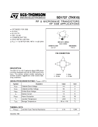 Datasheet SD1727 manufacturer STMicroelectronics