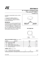 Datasheet SD57060-01 manufacturer STMicroelectronics