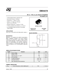 Datasheet SMA427ATR manufacturer STMicroelectronics