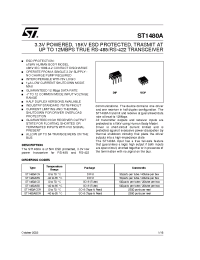 Datasheet ST1480A manufacturer STMicroelectronics