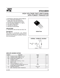 Datasheet ST2310DHI manufacturer STMicroelectronics