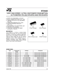 Datasheet ST232ACDR manufacturer STMicroelectronics