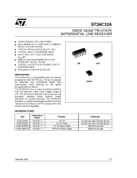 Datasheet ST26C32A manufacturer STMicroelectronics