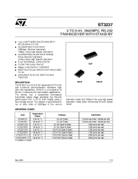Datasheet ST3237 manufacturer STMicroelectronics