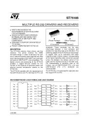 Datasheet ST75185 manufacturer STMicroelectronics