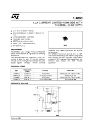 Datasheet ST890 manufacturer STMicroelectronics