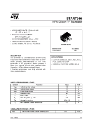 Datasheet START540 manufacturer STMicroelectronics