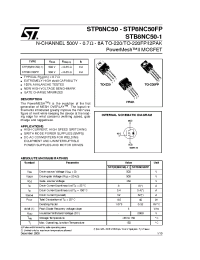 Datasheet STB8NC50-1 manufacturer STMicroelectronics